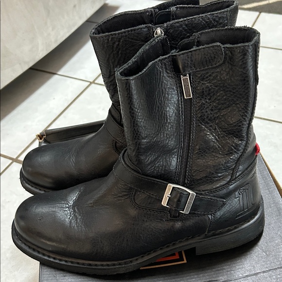 Harley Davidson Men's Motorcycle Boots New with box - Picture 3 of 7